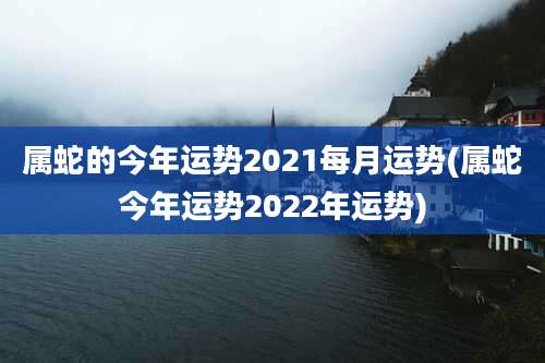 属蛇的今年运势2021每月运势(属蛇今年运势2022年运势)