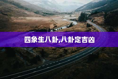 四象生八卦,八卦定吉凶
