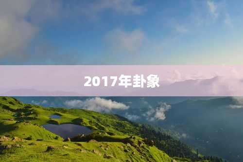 2017年卦象