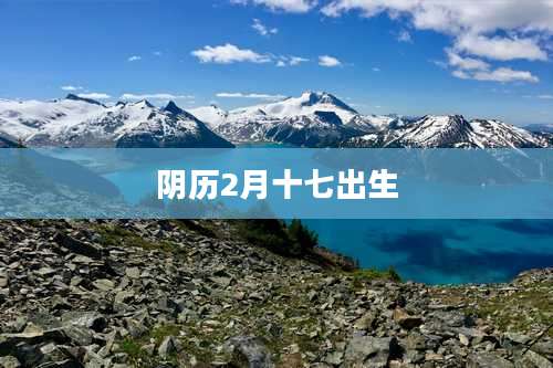 阴历2月十七出生