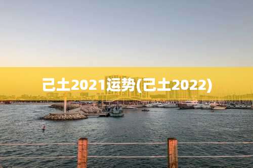 己土2021运势(己土2022)
