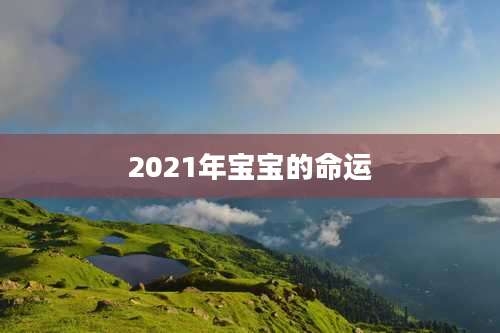 2021年宝宝的命运
