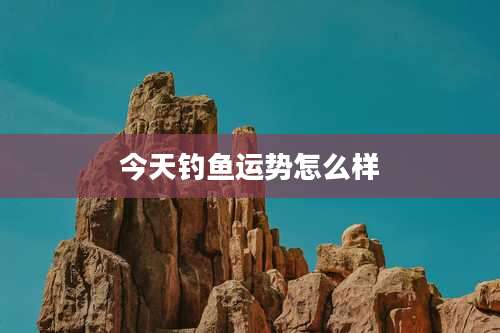 今天钓鱼运势怎么样