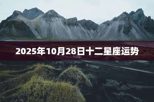 2025年10月28日十二星座运势