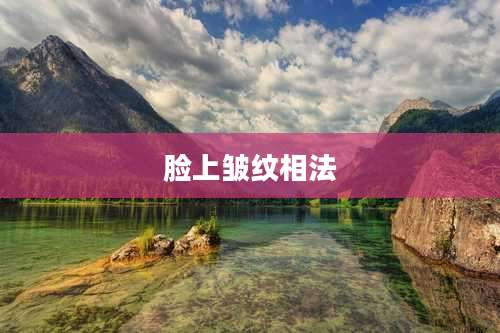 脸上皱纹相法