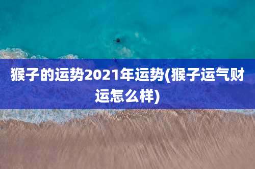 猴子的运势2021年运势(猴子运气财运怎么样)