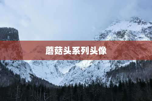 蘑菇头系列头像