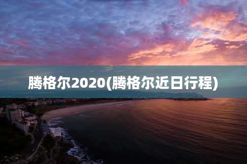 腾格尔2020(腾格尔近日行程)
