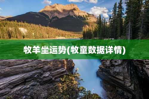 牧羊坐运势(牧童数据详情)