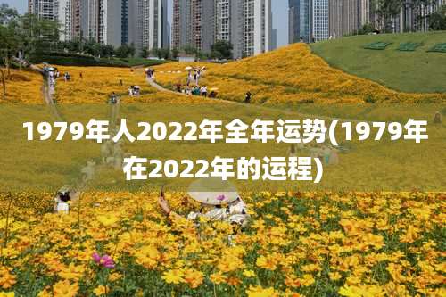 1979年人2022年全年运势(1979年在2022年的运程)