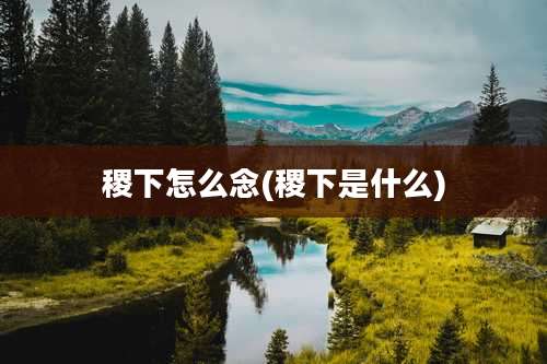 稷下怎么念(稷下是什么)
