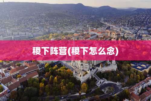 稷下阵营(稷下怎么念)