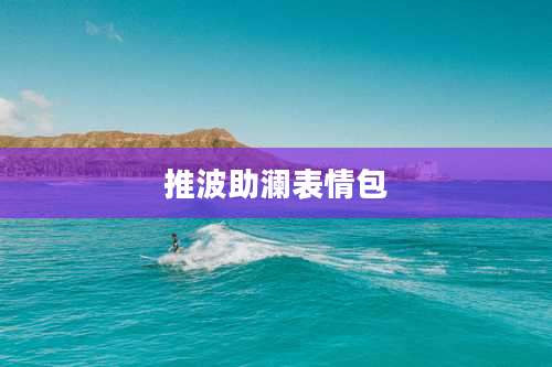 推波助澜表情包