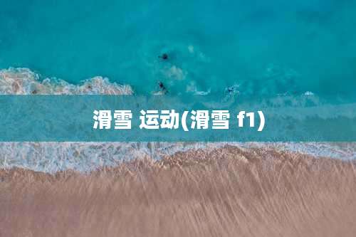 滑雪 运动(滑雪 f1)