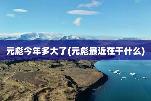 元彪今年多大了(元彪最近在干什么)