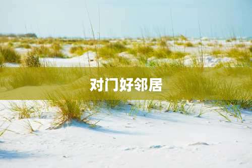 对门好邻居
