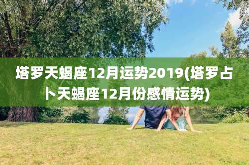 塔罗天蝎座12月运势2019(塔罗占卜天蝎座12月份感情运势)