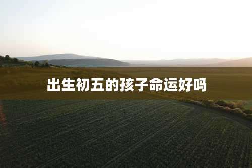 出生初五的孩子命运好吗