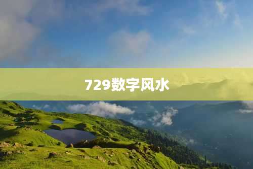 729数字风水