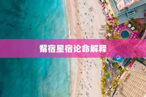 觜宿星宿论命解释