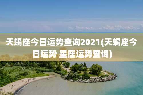 天蝎座今日运势查询2021(天蝎座今日运势 星座运势查询)