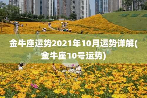 金牛座运势2021年10月运势详解(金牛座10号运势)