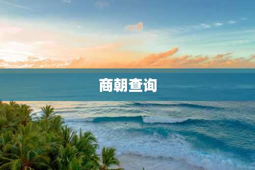 商朝查询