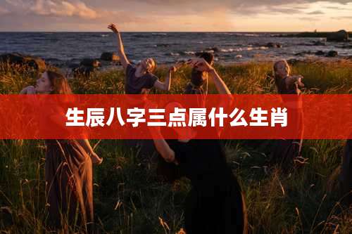 生辰八字三点属什么生肖