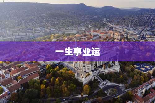 一生事业运