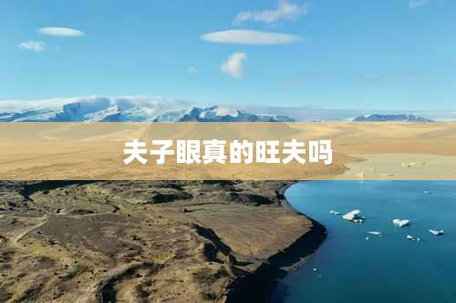 夫子眼真的旺夫吗