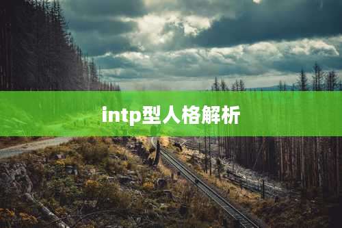 intp型人格解析