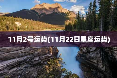 11月2号运势(11月22日星座运势)