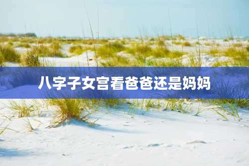 八字子女宫看爸爸还是妈妈