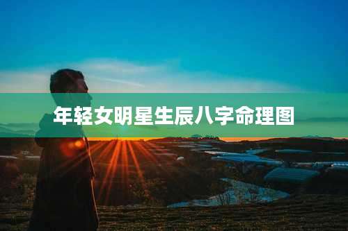 年轻女明星生辰八字命理图