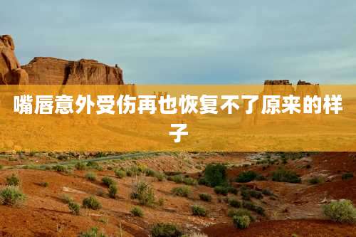 嘴唇意外受伤再也恢复不了原来的样子