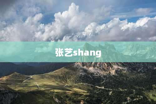 张艺shang