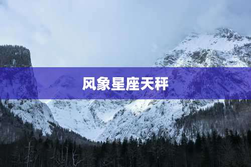 风象星座天秤