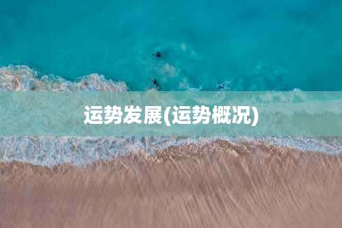 运势发展(运势概况)