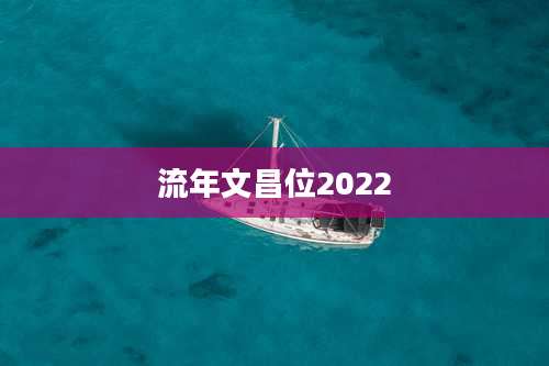 流年文昌位2022