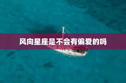 风向星座是不会有偏爱的吗