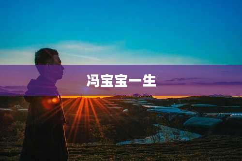 冯宝宝一生