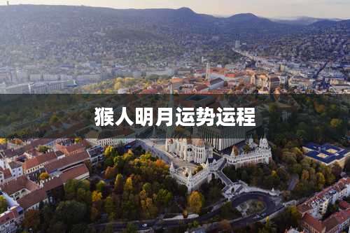 猴人明月运势运程