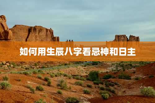 如何用生辰八字看忌神和日主