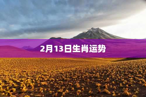 2月13日生肖运势