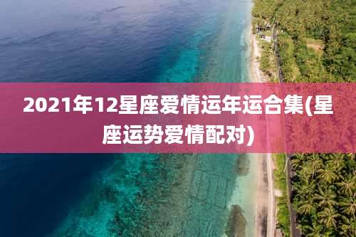 2021年12星座爱情运年运合集(星座运势爱情配对)