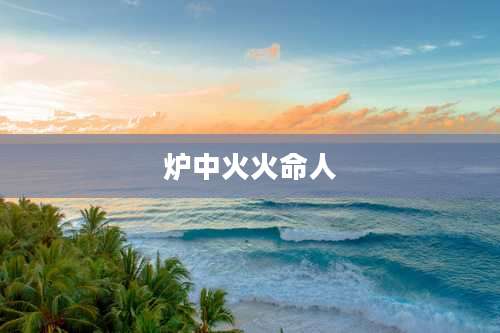 炉中火火命人