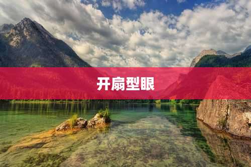 开扇型眼