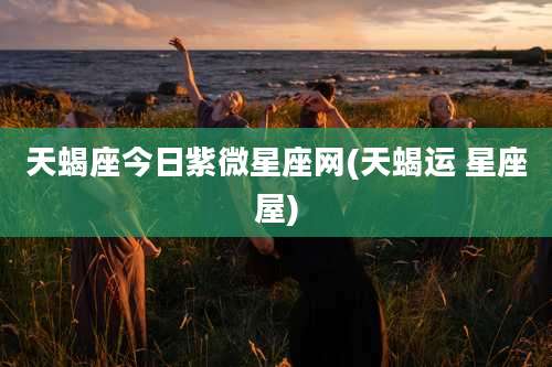 天蝎座今日紫微星座网(天蝎运 星座屋)