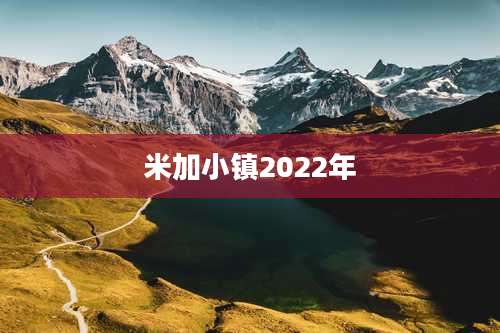 米加小镇2022年