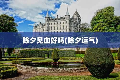 除夕见血好吗(除夕运气)